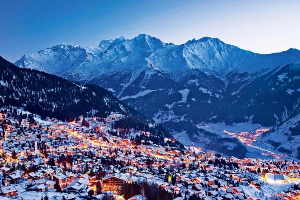 Ski-In, Chalet-Style Appt Central Verbier - 1 Min Walk To Lift Esterno foto